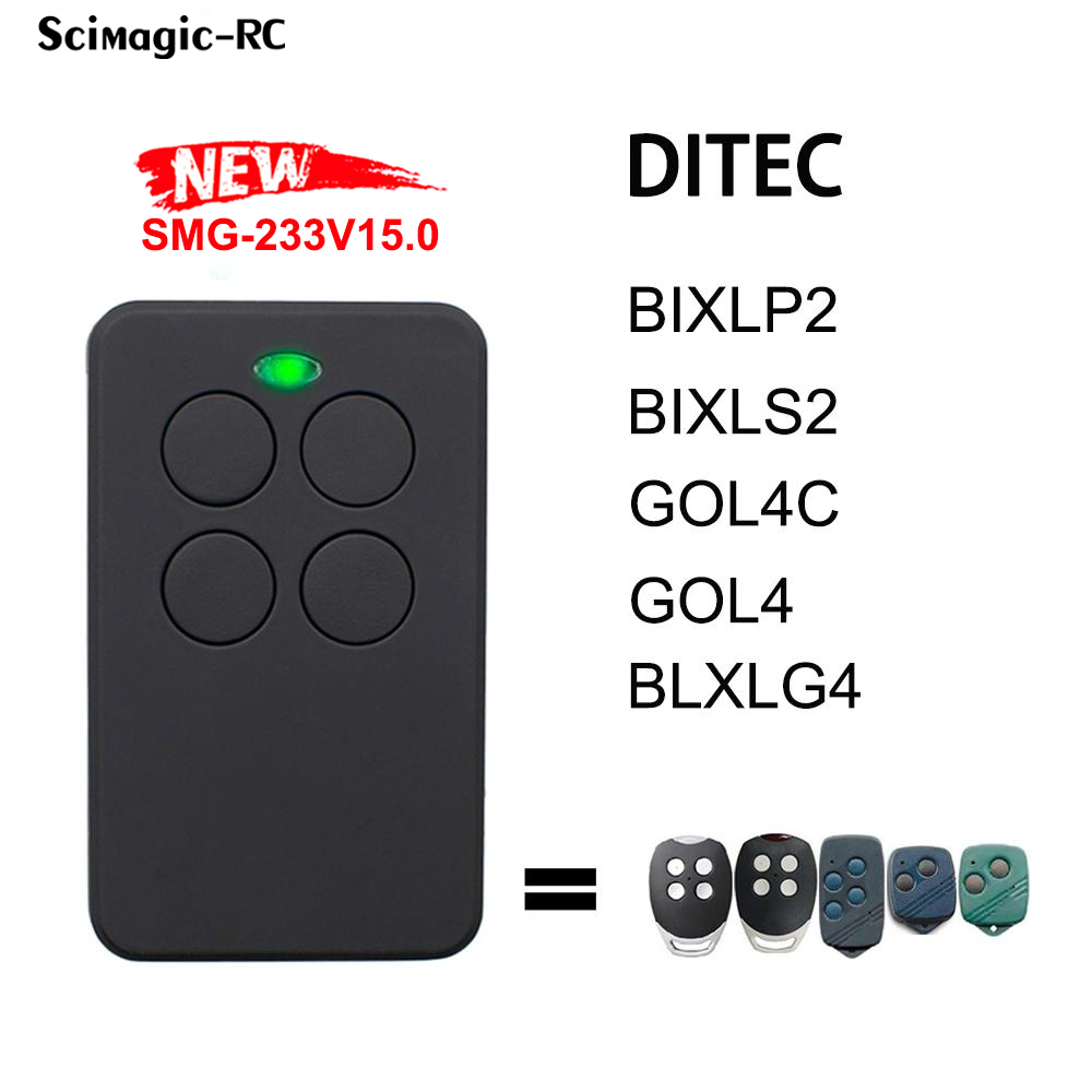 Smart Garage Door Opener - Replicador ditec golf4 bixls2 bixlp2 bixlg4