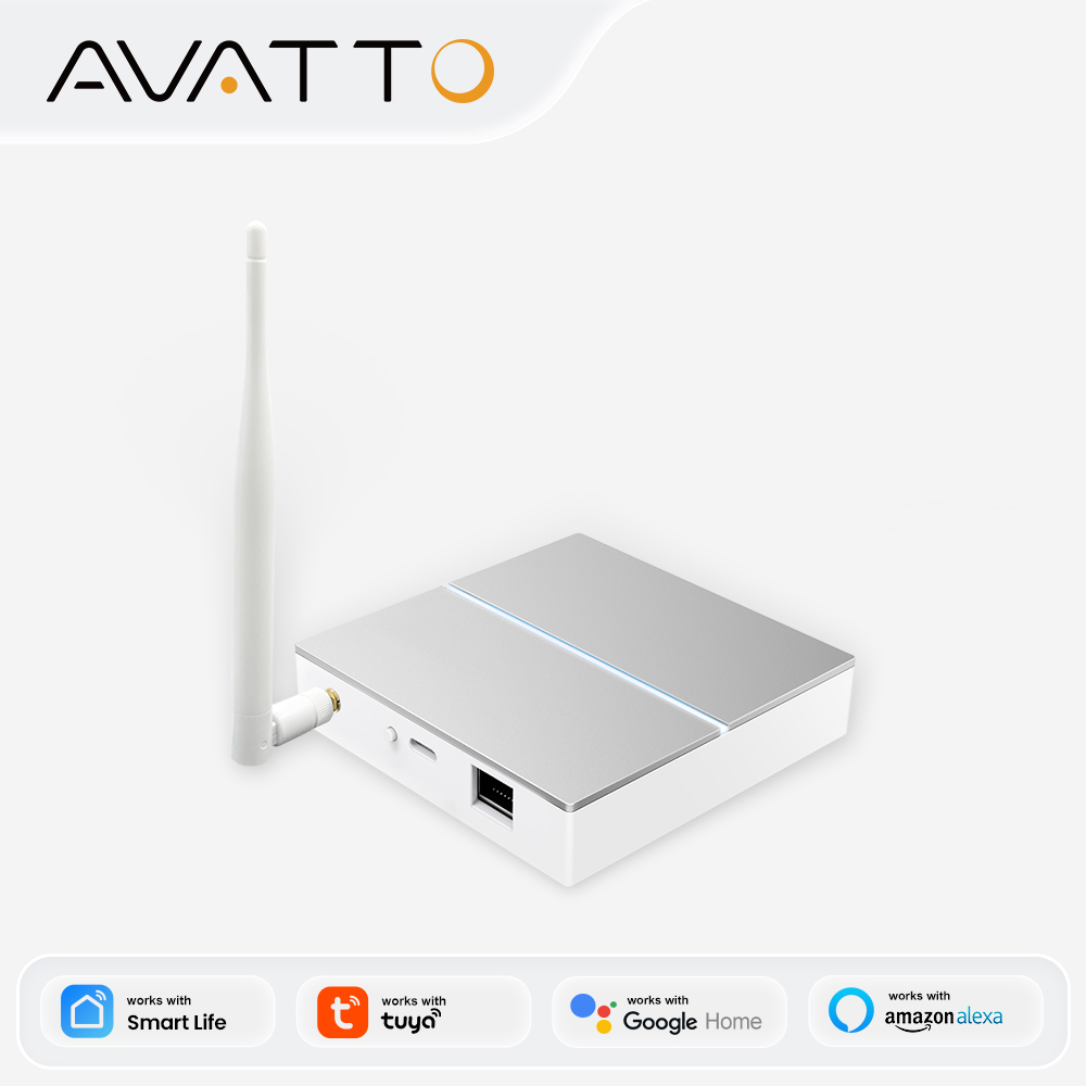 Smart Home Vimar - AVATTO Tuya ZigBee Gateway com antena