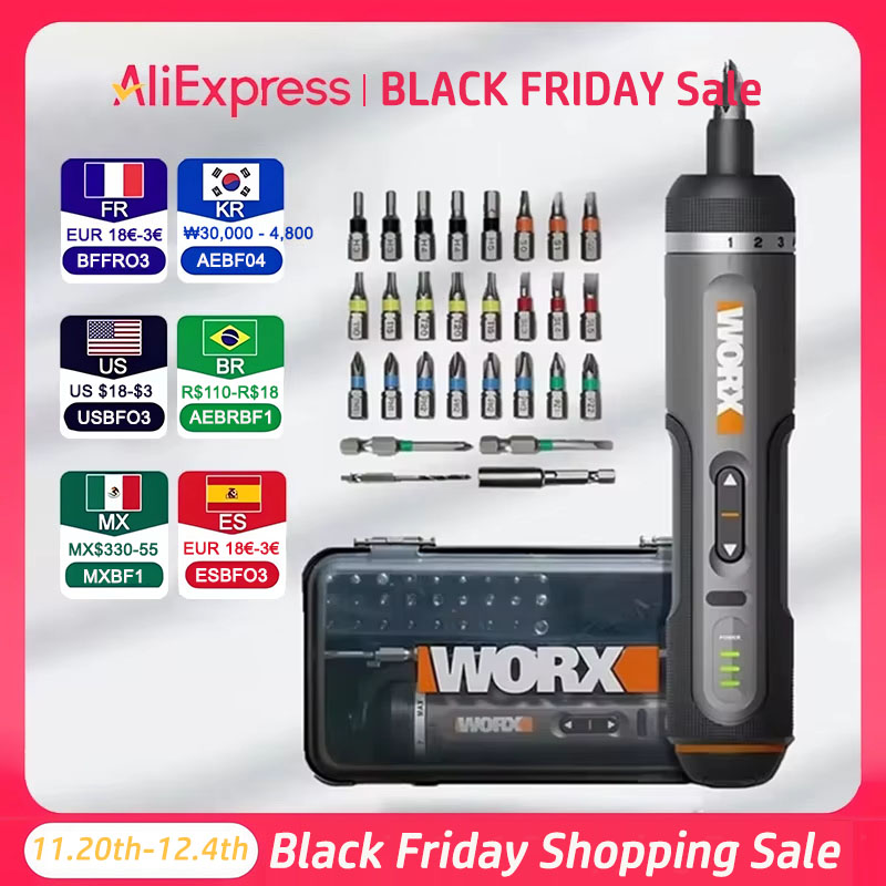 Smart Home Micro Bit - Worx wx242 mini conjunto de chave