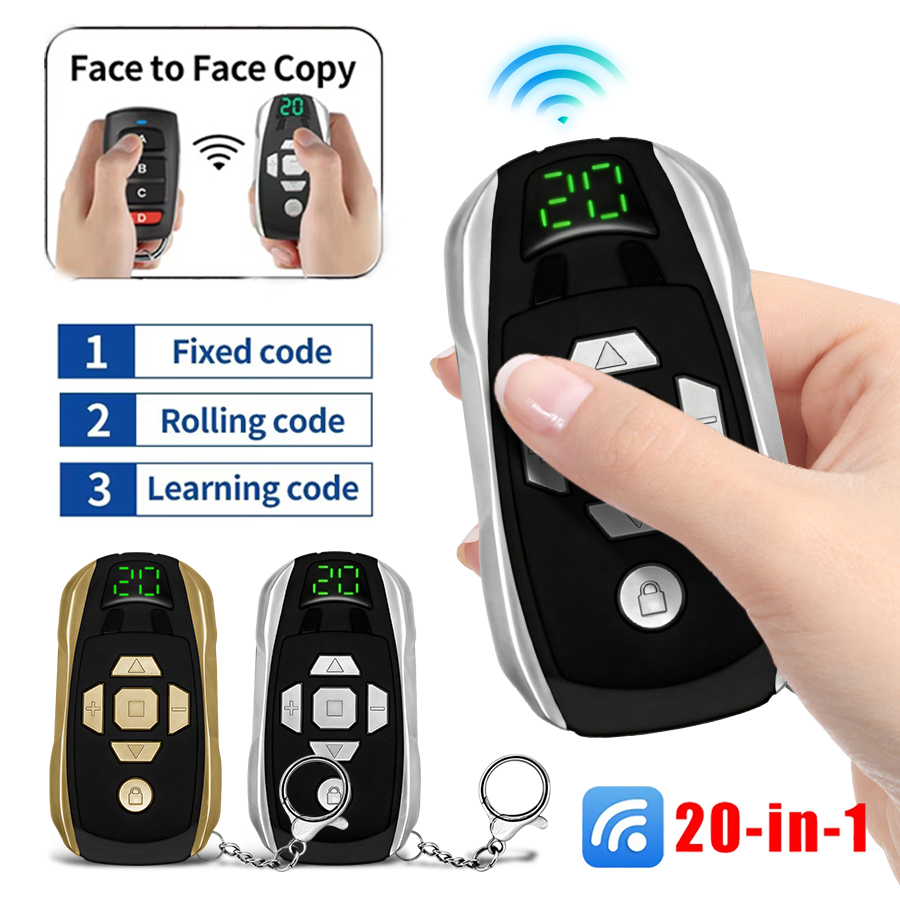 Smart Garage Door Opener - Controle Remoto Universal 20 em 1