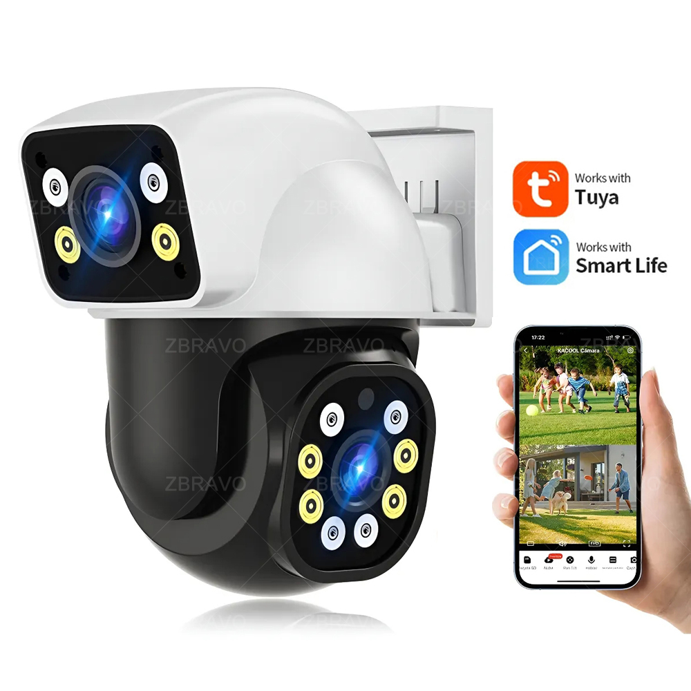 Smart Home Video - Câmera Externa Smartlife 8MP WiFi Tuya