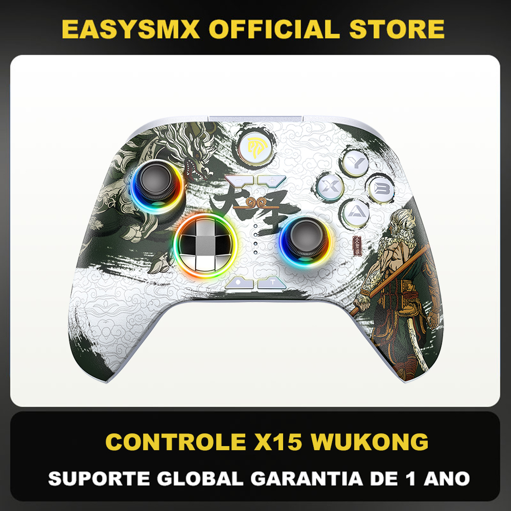 Smart Home Raspberry Pi - EasySMX X15 Controle de jogo sem