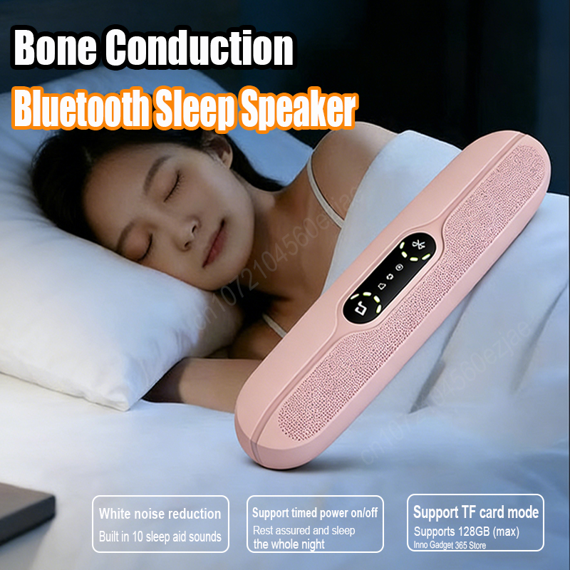 Smart Home Bone - Mini Alto-falante Bluetooth de Condução Óssea