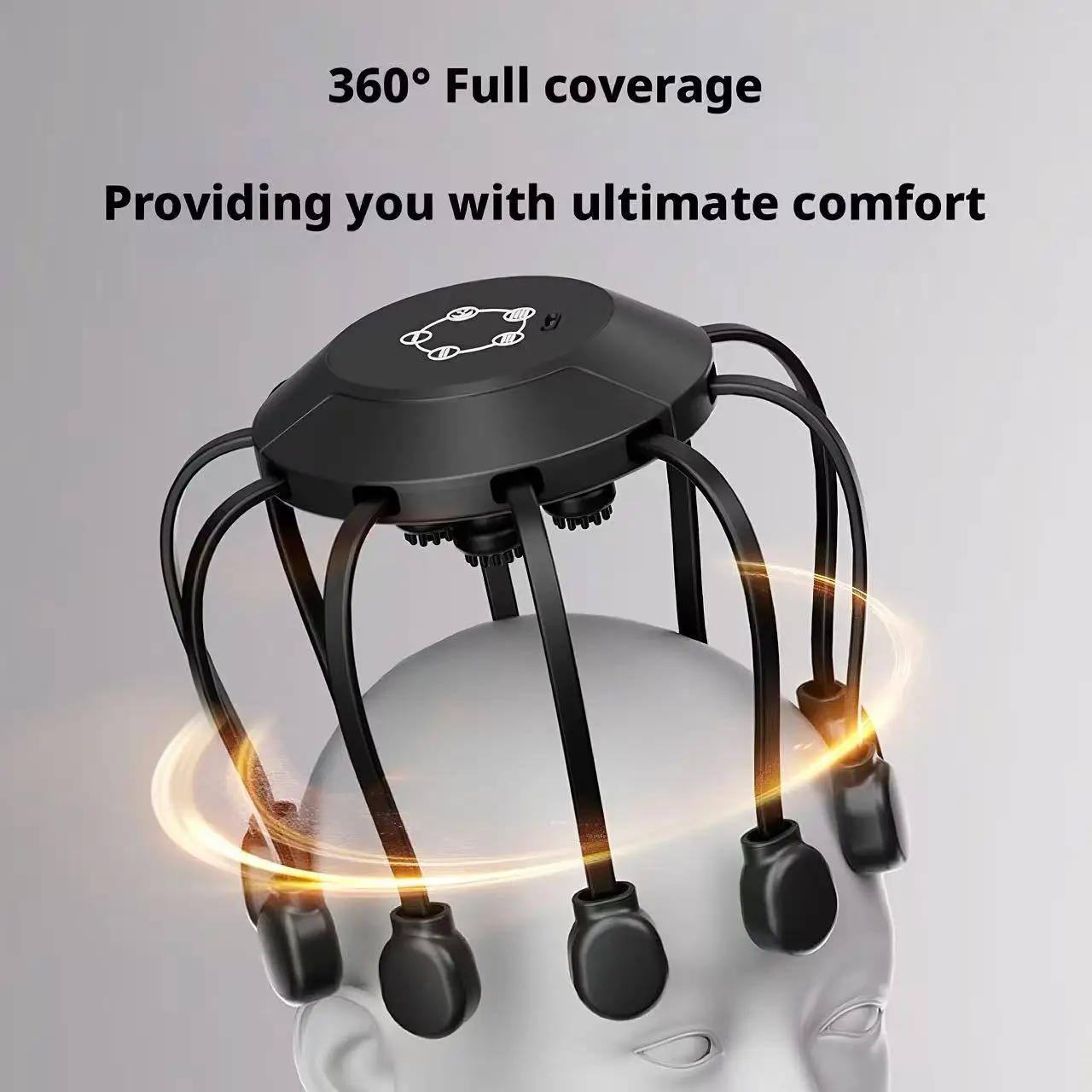 Smart Home Matter - Massageador Elétrico de Cabeça Octopus com
