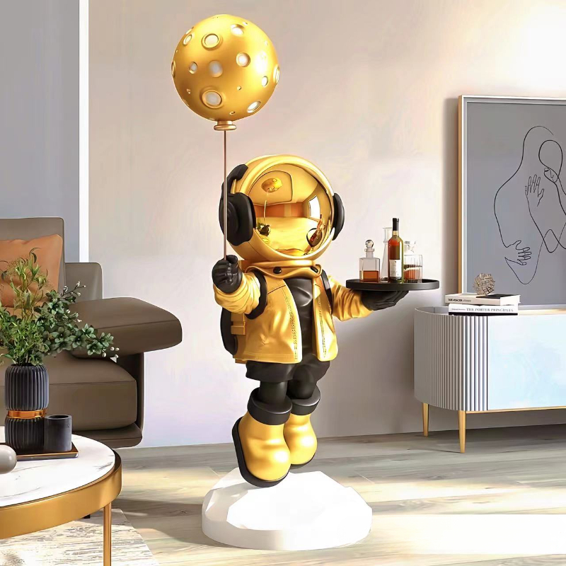 Smart Home Europe - Grande criativo astronauta ornamentos de armazenamento