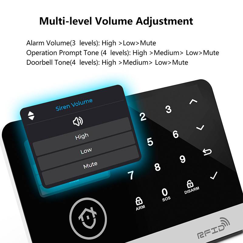 Sistema de alarme para casa tu - Smart Home Keyboard avaliação e preço