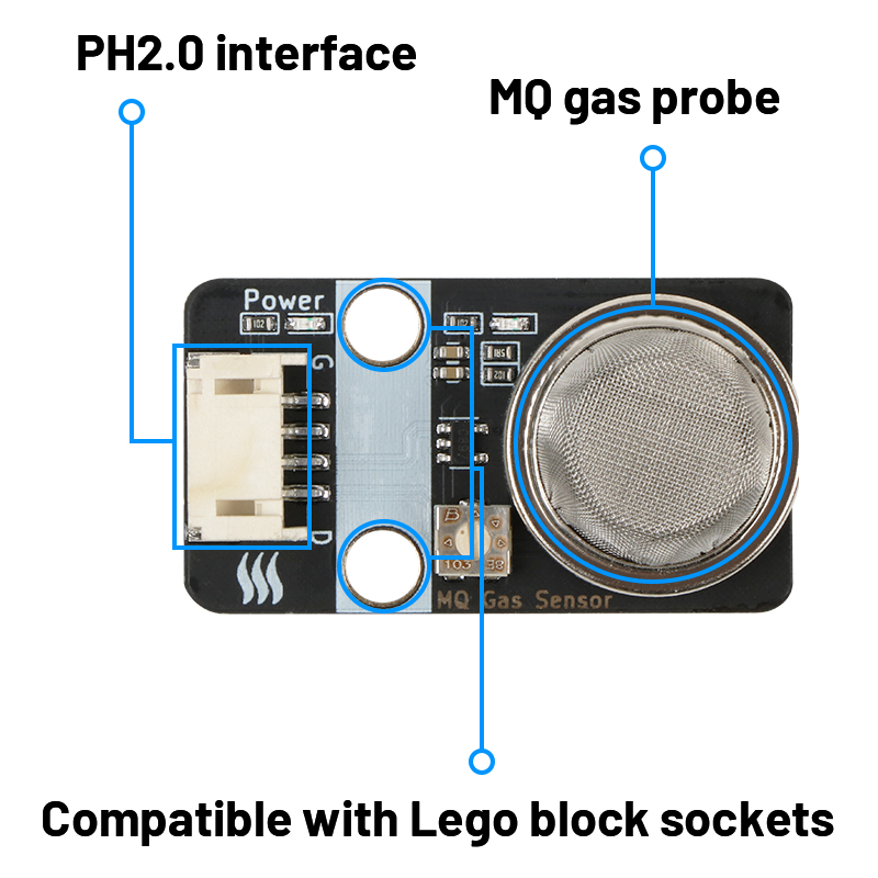 Módulo Sensor de Gás MQ-4, Det - Smart Home Micro Bit avaliação e preço