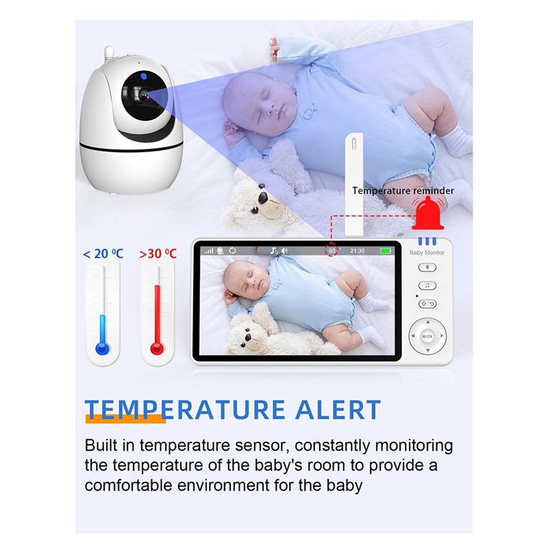 Monitor de bebê ABUL-Video 2.4 - Smart Home Video avaliação e preço