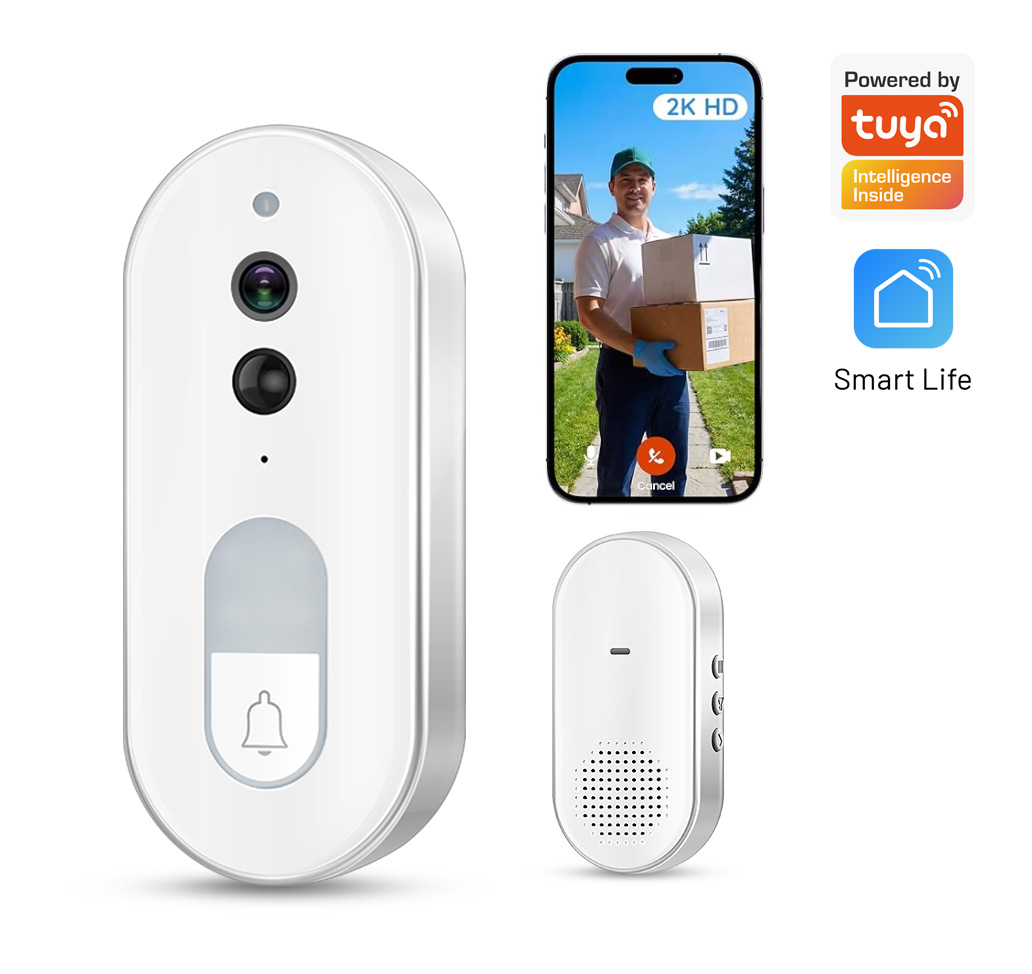 Campainha de Vídeo Inteligente - Smart Home Video Doorbell Enhanced Security With Smart Doorbell avaliação e preço