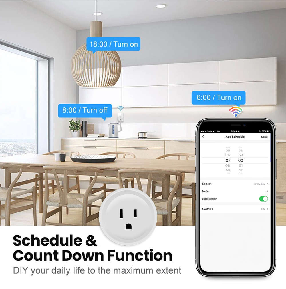 16a tuya tomada wi-fi intelige - Smart Home Japan avaliação e preço