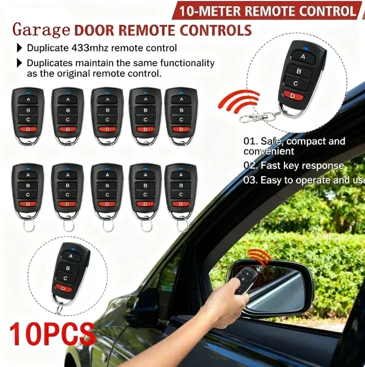 10/5 pces abcd/bloqueio desblo - Smart Garage Door Opener avaliação e preço