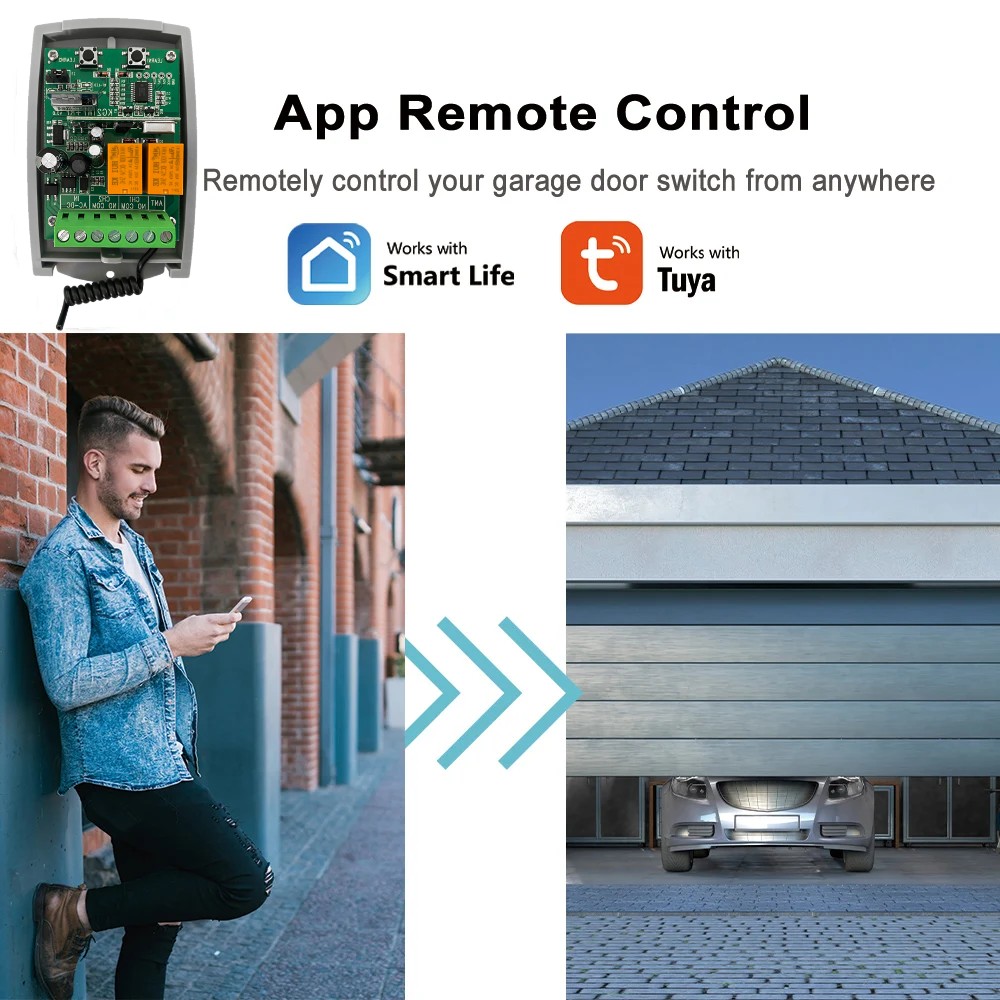 Scs sentinel controlador tuya  - Smart Garage Door Opener avaliação e preço