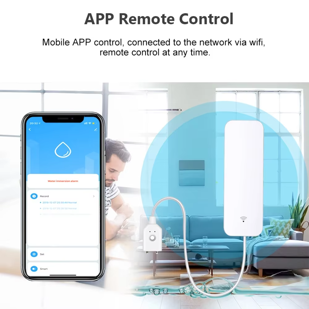 Sensor de Vazamento de Água Zi - Smart Home Matter avaliação e preço