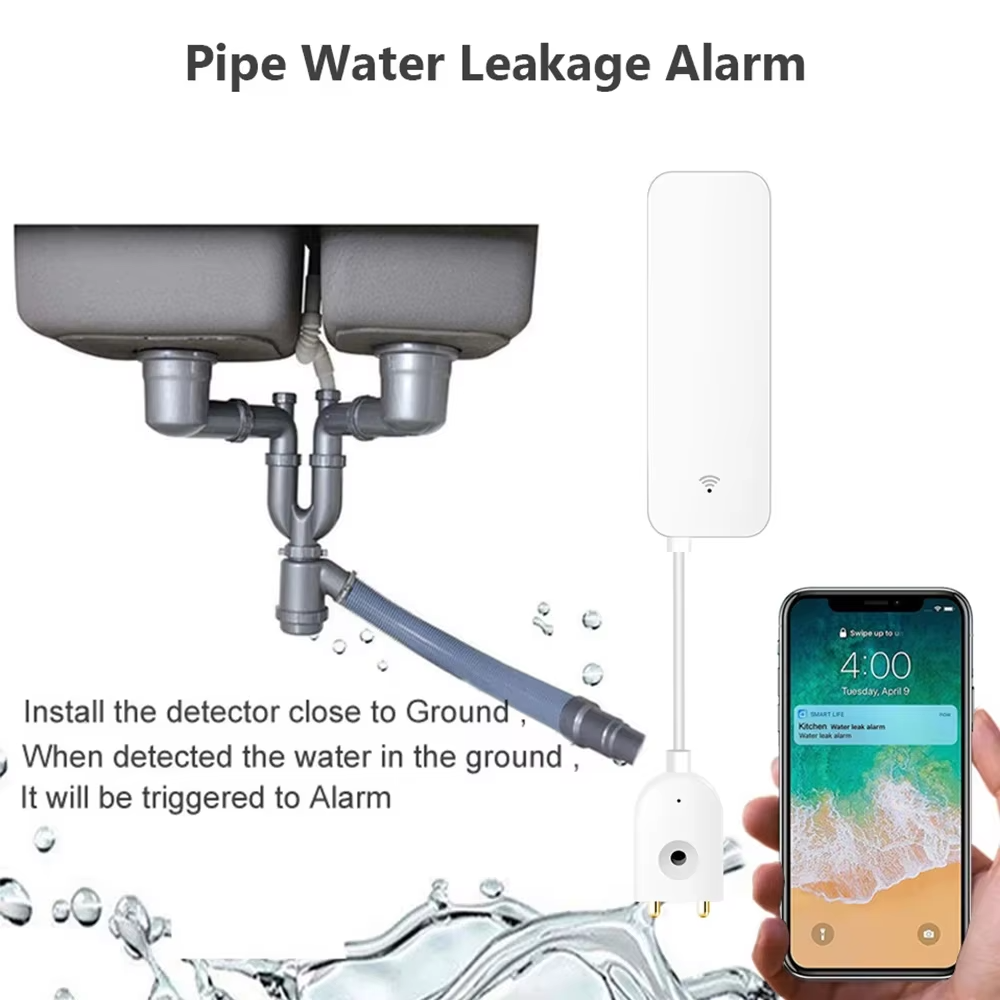 Sensor de Vazamento de Água Zi - Smart Home Matter avaliação e preço