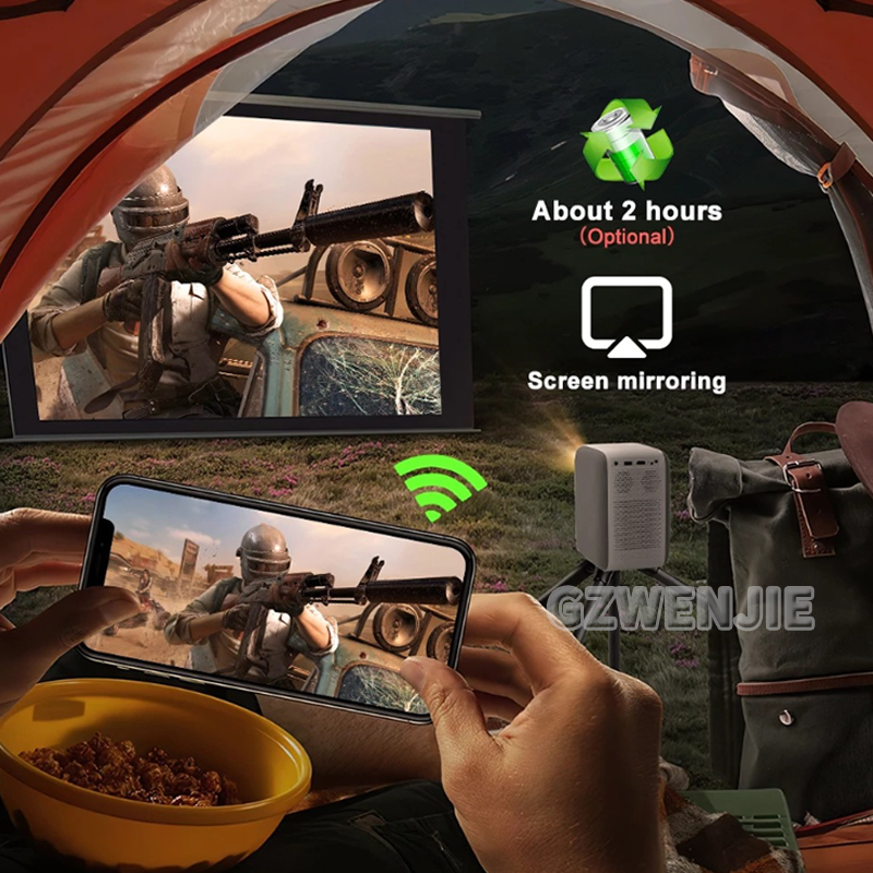 H6 Mini Projetor LED 1080P Ful - Smart Home Video avaliação e preço