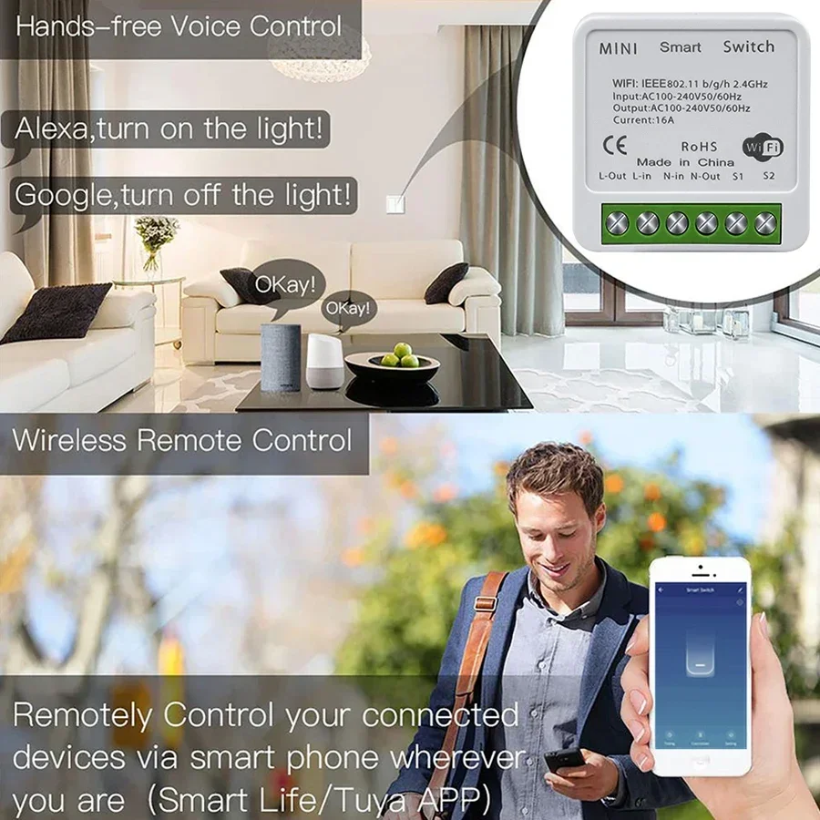 Módulo de Interruptor Intelige - Smart Home Alexa avaliação e preço