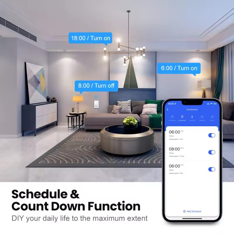 Tomada de Parede Inteligente W - Smart Home Alexa avaliação e preço