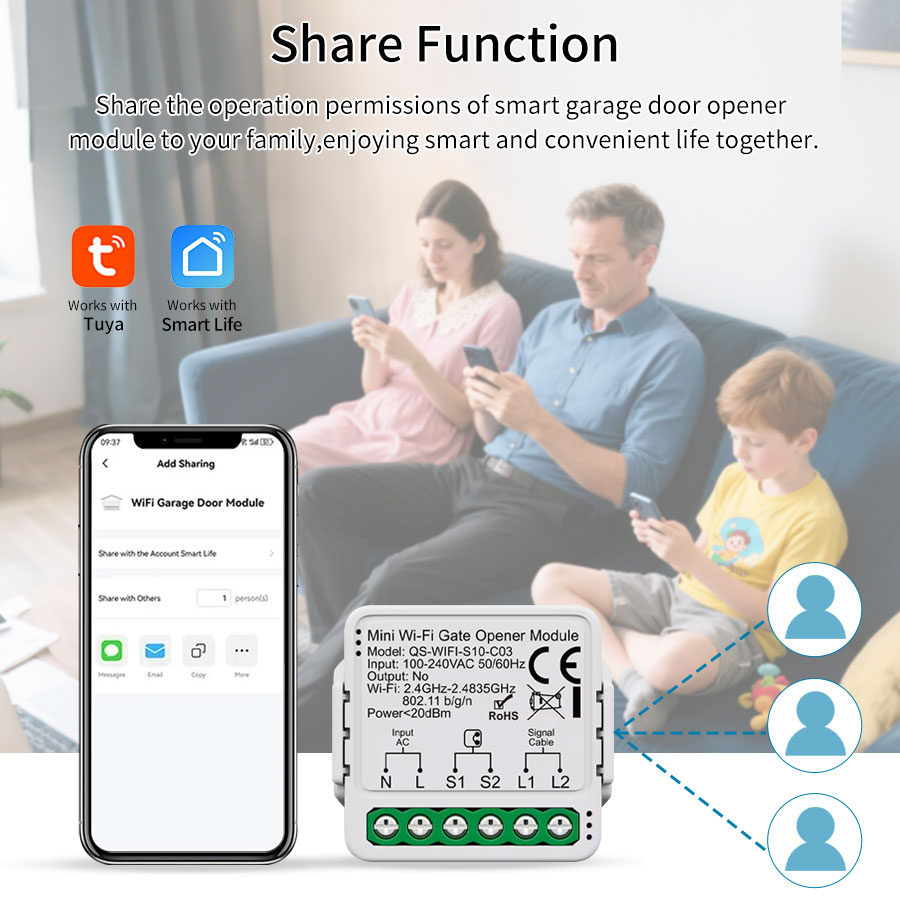 Controlador de Abertura de Por - Smart Home Matter avaliação e preço