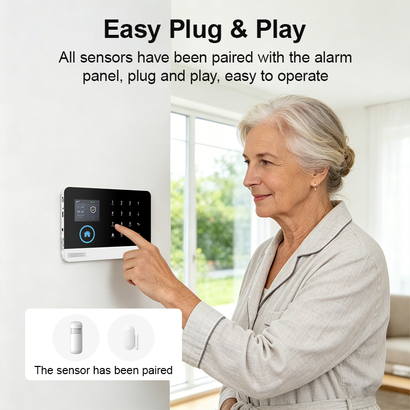 Sistema de Alarme de Segurança - Smart Home Keyboard avaliação e preço
