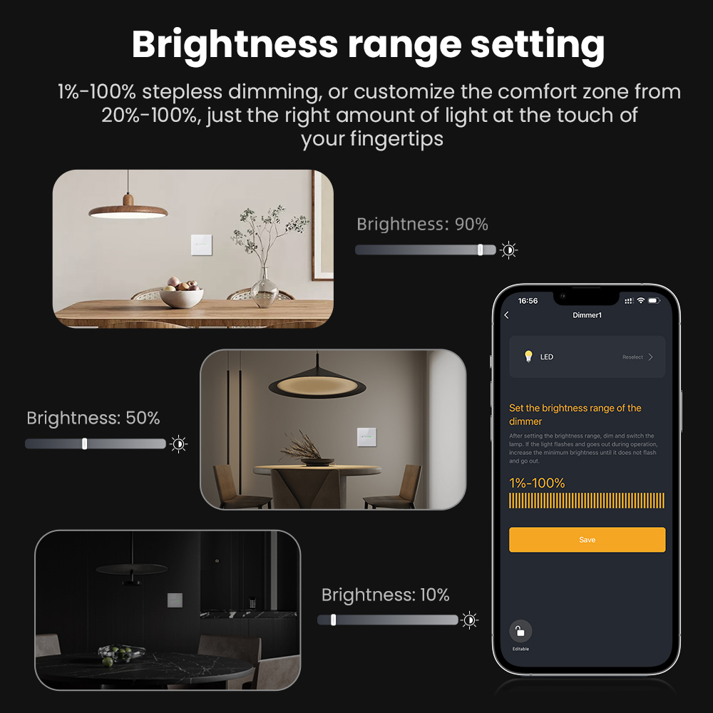 AVATTO WiFi Interruptor Dimmer - Smart Home Europe avaliação e preço