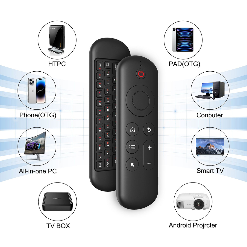 M5 Smart Air Mouse 2.4G Mini t - Smart Home Keyboard avaliação e preço