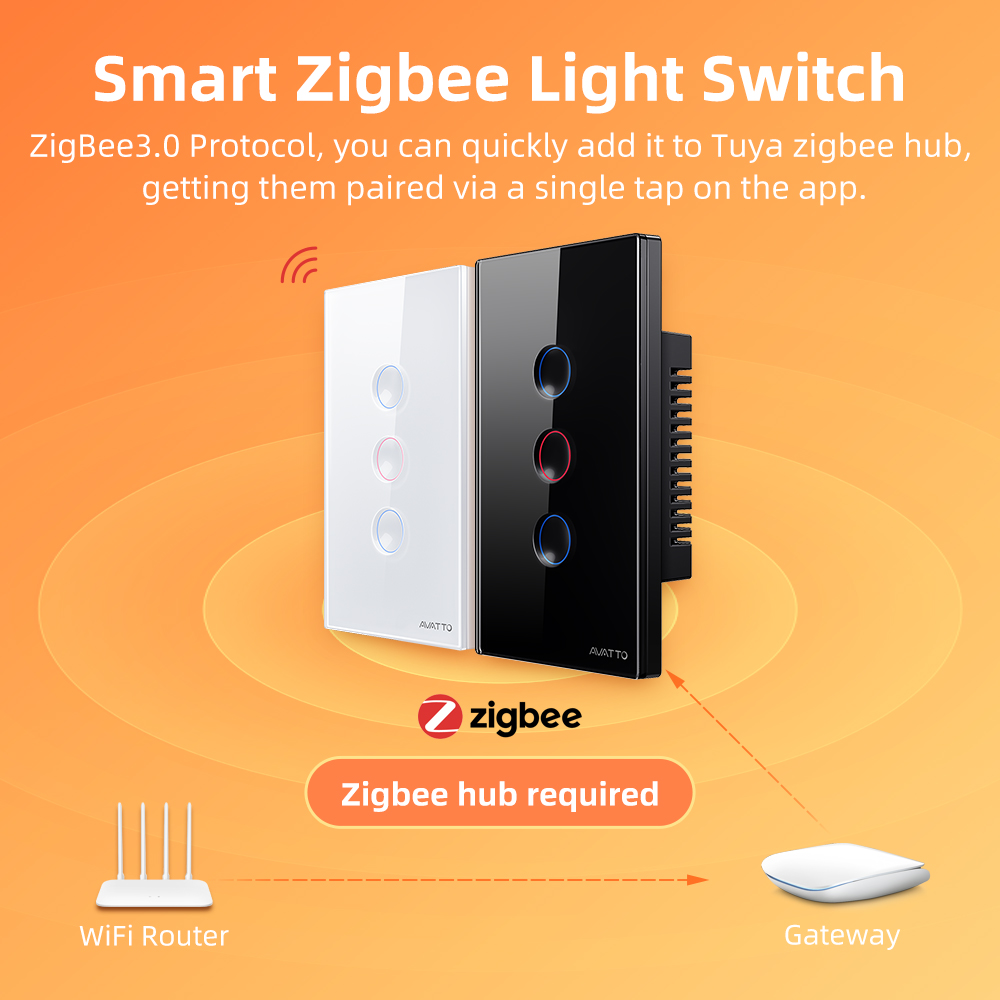 AVATTO Interruptor de Luz Inte - Smart Home Matter avaliação e preço