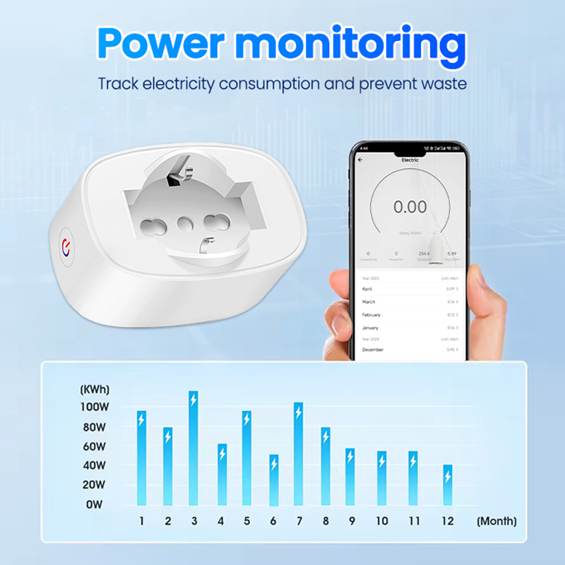 Soquete wi-fi inteligente bsd6 - Smart Home Europe avaliação e preço