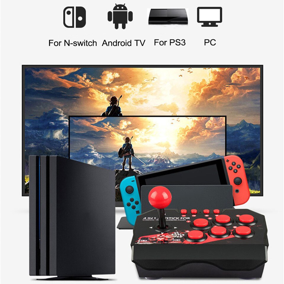 GAMINJA NS002 4 Em 1 Retro Arc - Smart Home Raspberry Pi avaliação e preço
