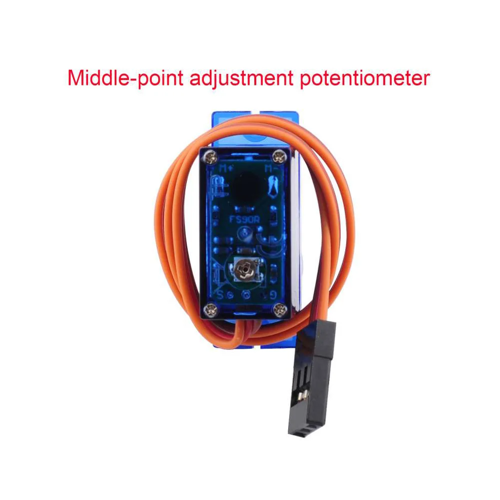 Feetech fs90r rc servo rotação - Smart Home Micro Bit avaliação e preço
