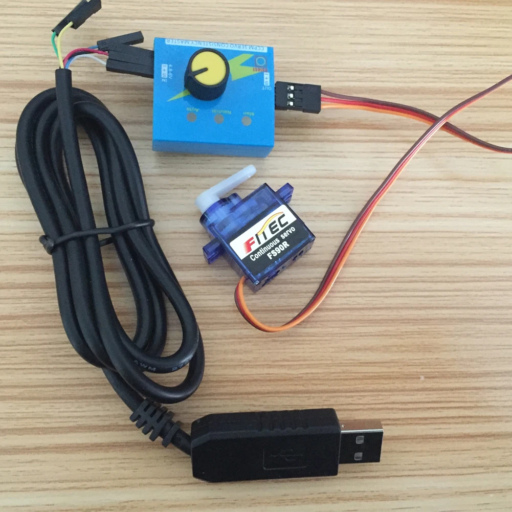 Feetech fs90r rc servo rotação - Smart Home Micro Bit avaliação e preço