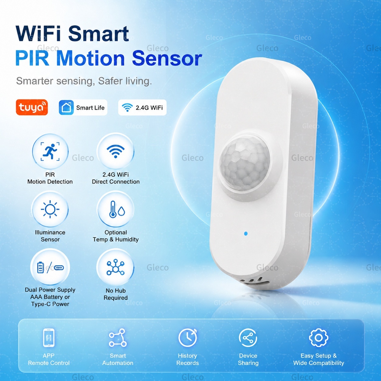 Sensor de Movimento PIR WiFi T - Smart Home Wiser avaliação e preço