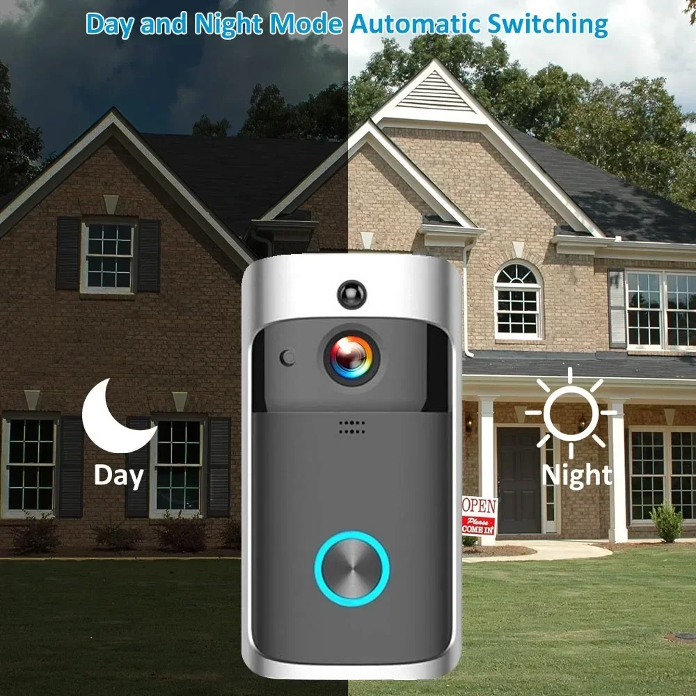 Câmera de Campainha Sem Fio WI - Smart Home Video Doorbell Enhanced Security With Smart Doorbell avaliação e preço