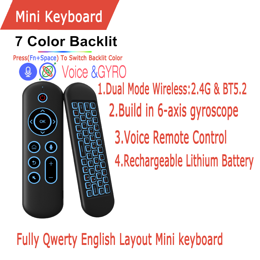 Controle remoto air mouse giro - Smart Home Keyboard avaliação e preço