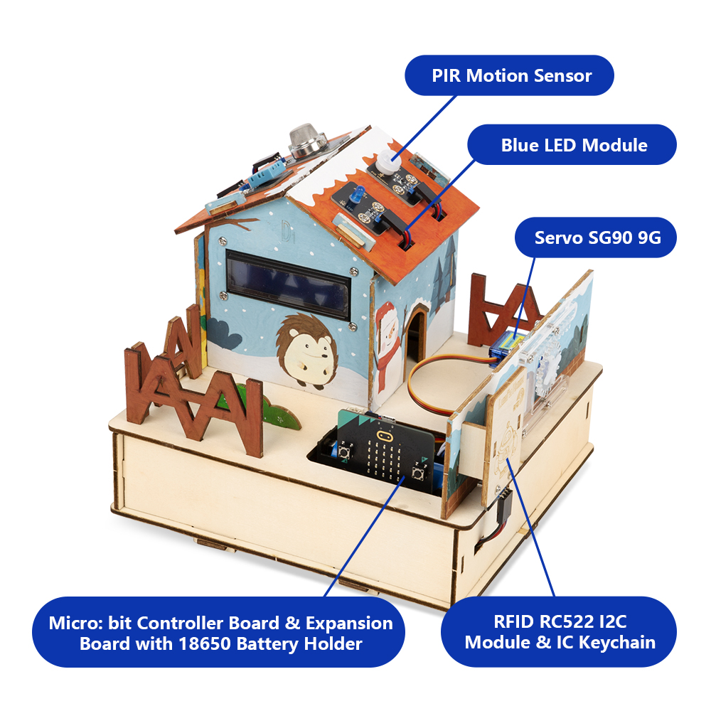 Kit de Aprendizado ACEBOTT Mic - Smart Home Micro Bit avaliação e preço