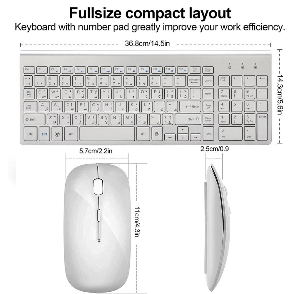 Árabe Enghish Personagem Slim  - Smart Home Keyboard avaliação e preço