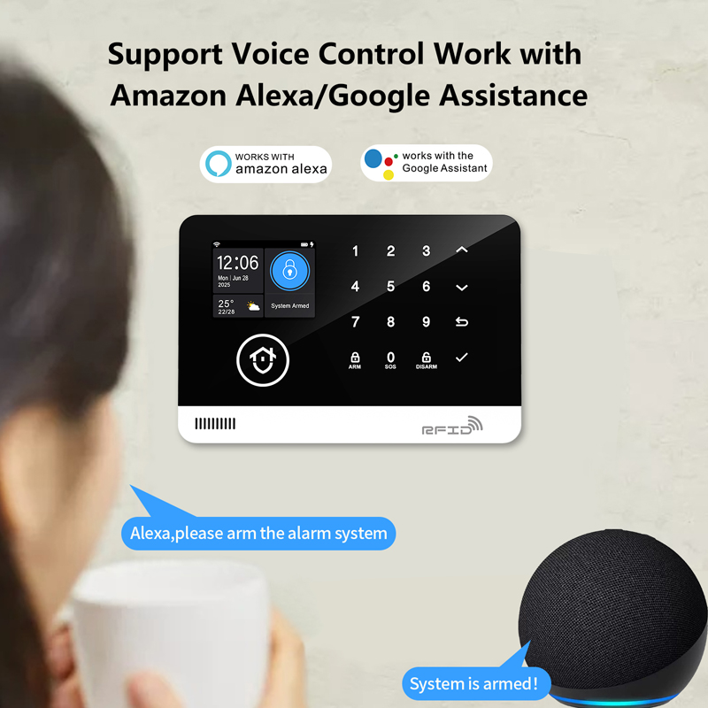 Sistema de Alarme Residencial  - Smart Home Keyboard avaliação e preço
