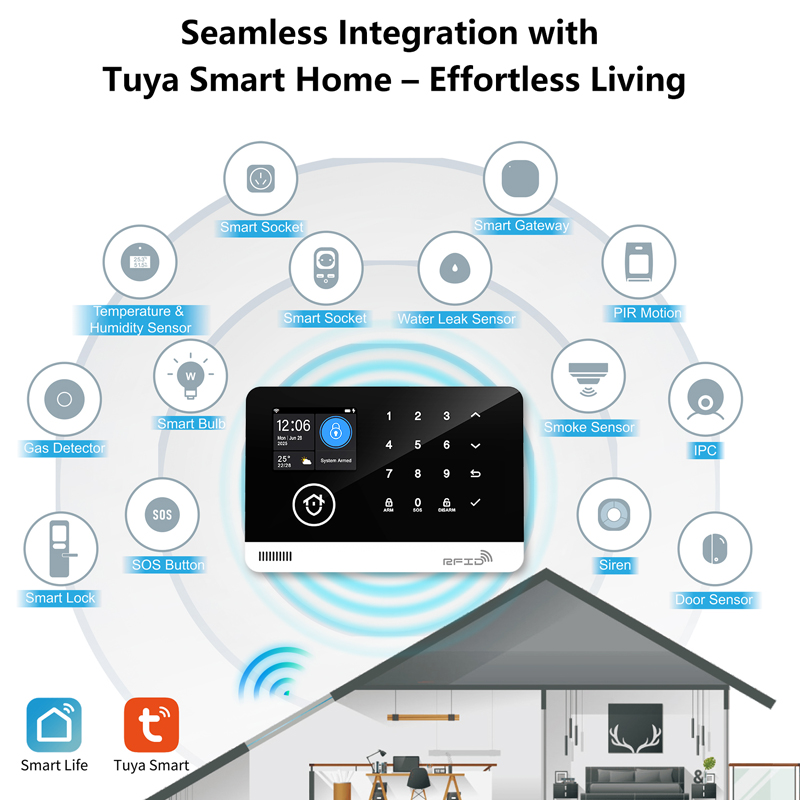 Sistema de Alarme Residencial  - Smart Home Keyboard avaliação e preço