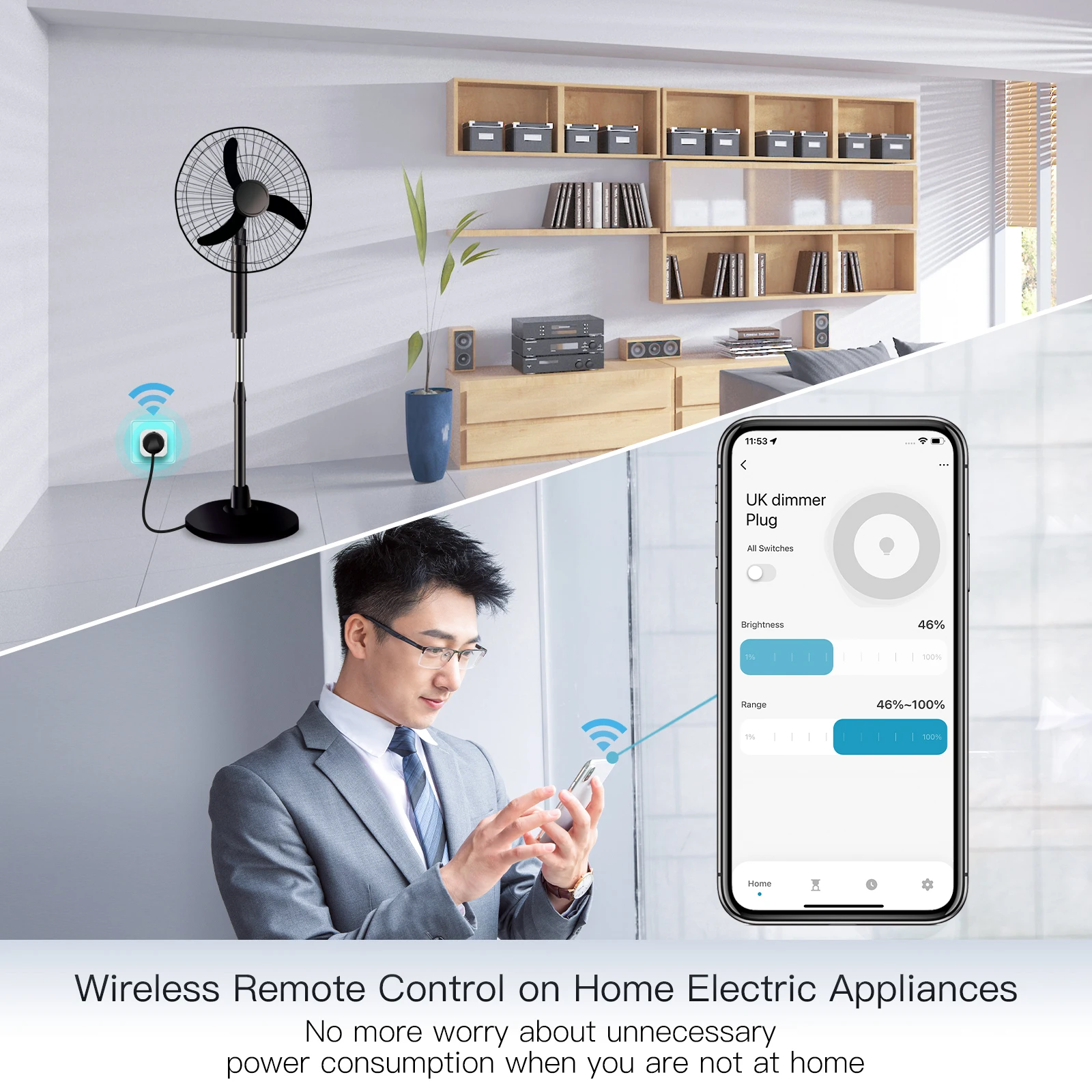 Tomada Inteligente WiFi MOES T - Smart Home Europe avaliação e preço