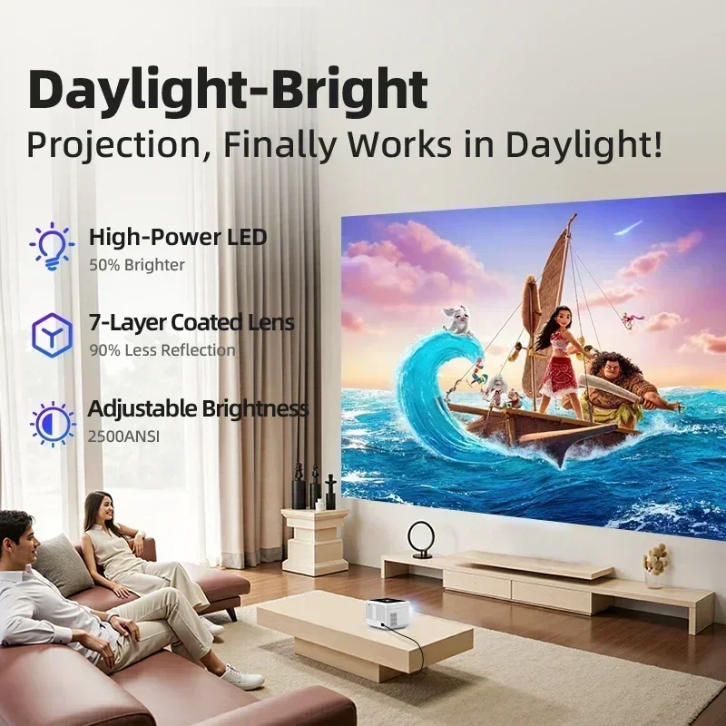 Projetor ApexTP4K Ultra HD Cer - Smart Home Certification avaliação e preço