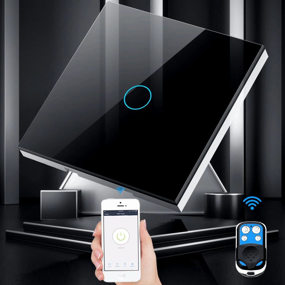 Tuya ue wifi + rf433 interrupt - Smart Home Europe avaliação e preço